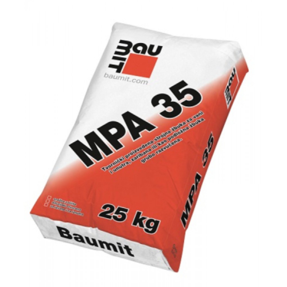 BAUMIT MPA 35 25/1 strojna v/c žbuka