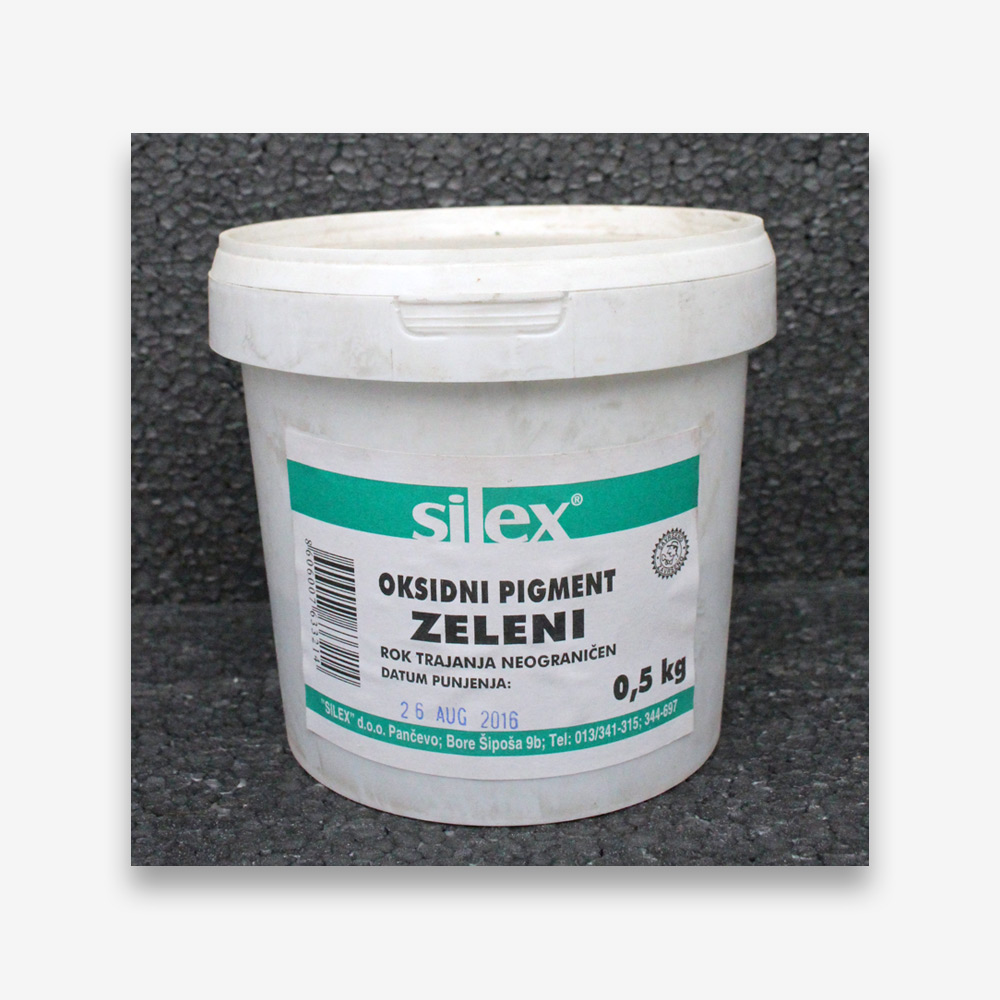 OKSIDNA BOJA zelena 0.5kg
