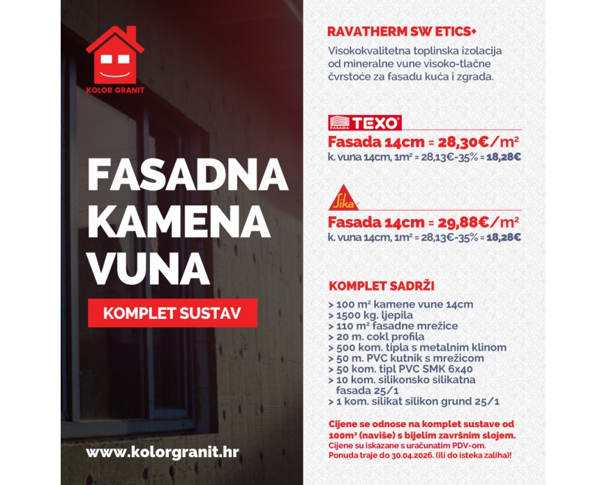Fasadna kamena vuna