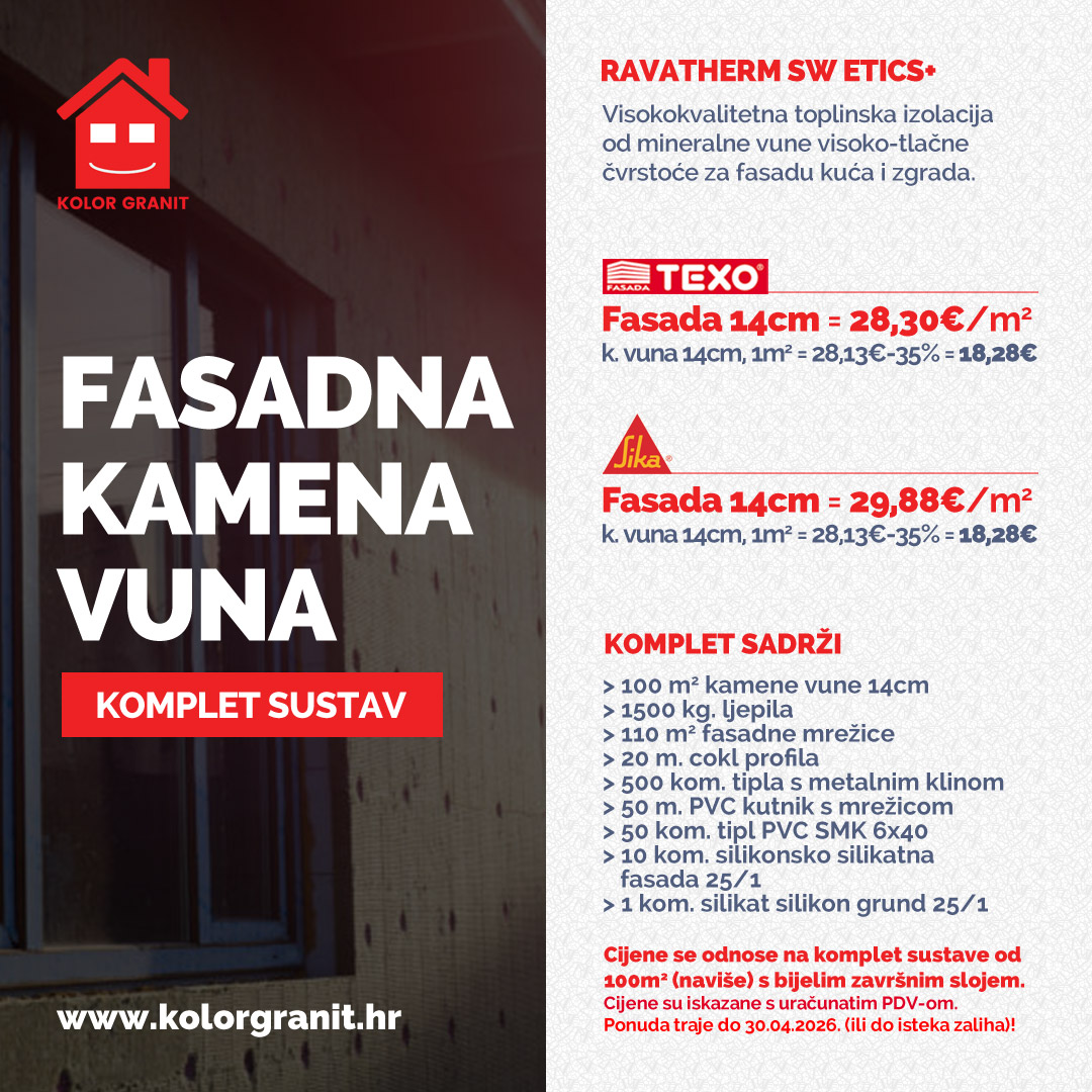 Fasadna kamena vuna